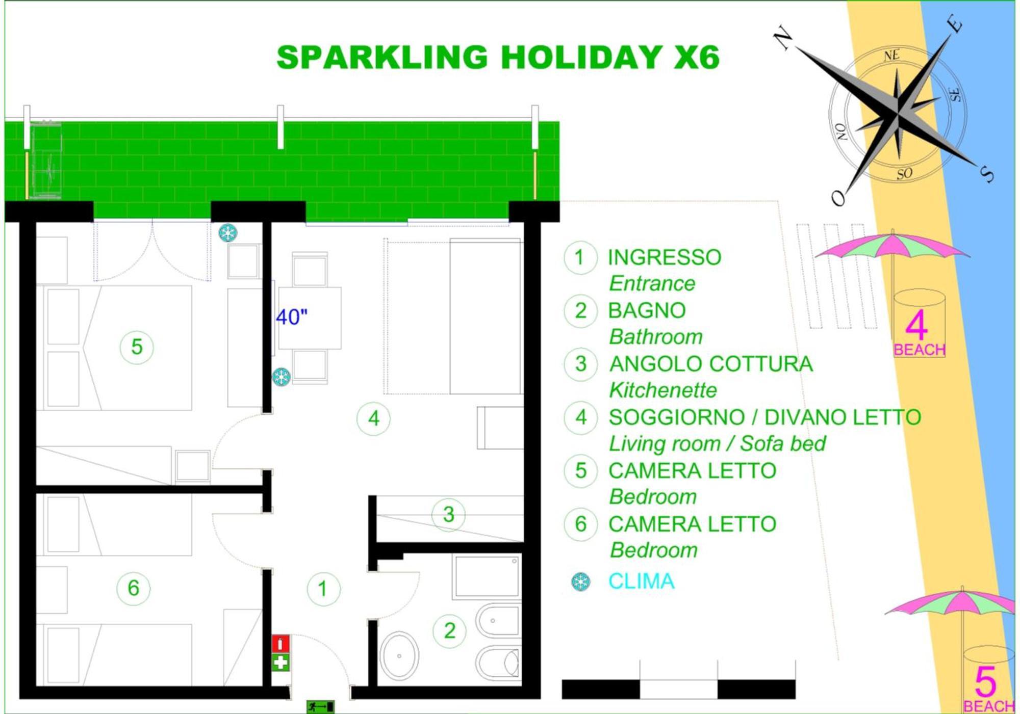 Sparkling Holiday Lignano Sabbiadoro Kamer foto