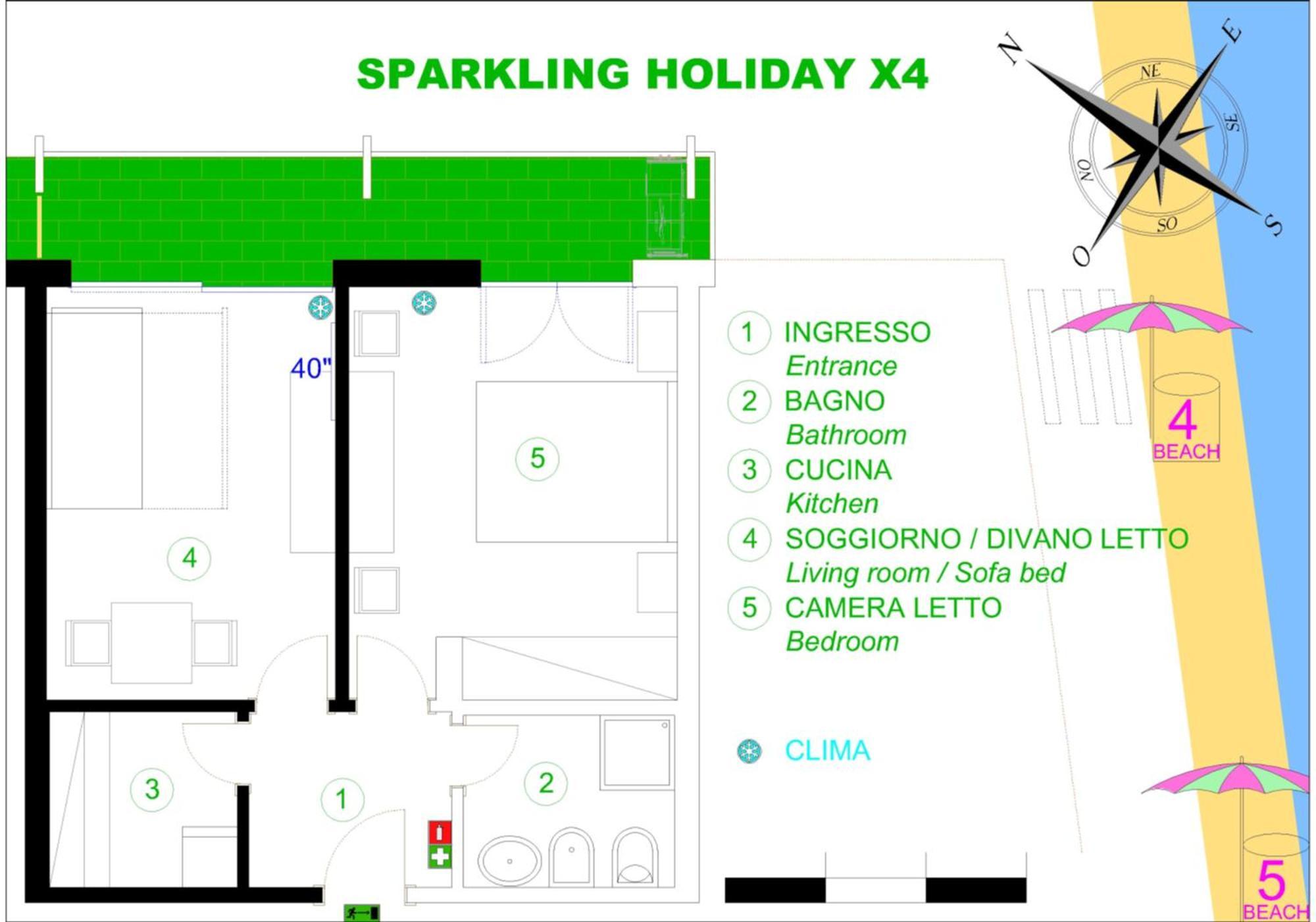 Sparkling Holiday Lignano Sabbiadoro Kamer foto